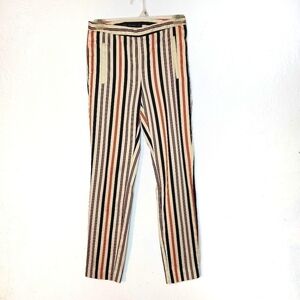 ZARA Basic  Multicolored Striped Pants